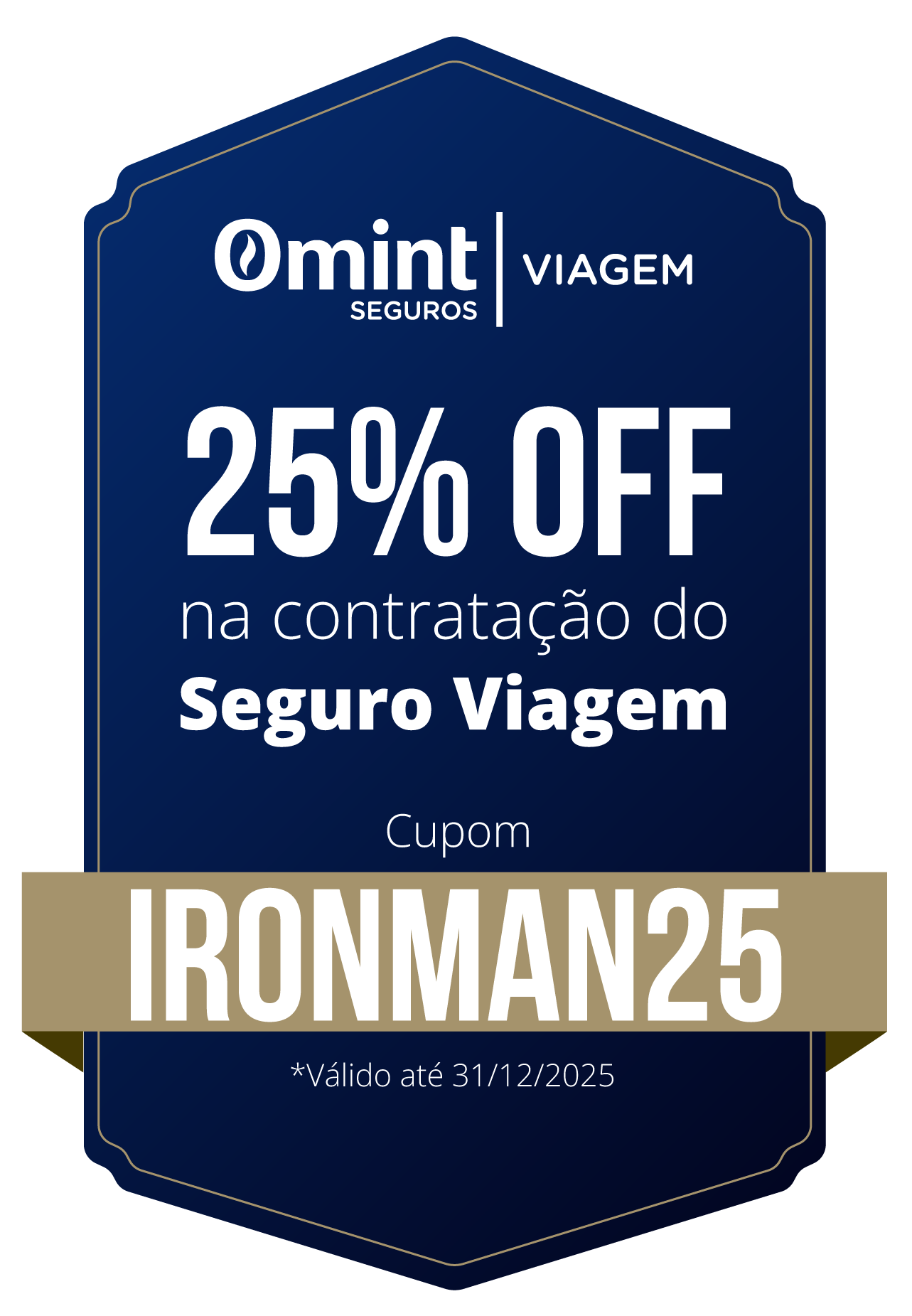 Cupom Omint IRONMAN25