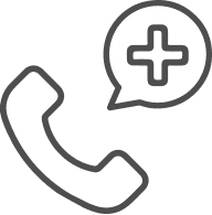 Icone atendimento emergência